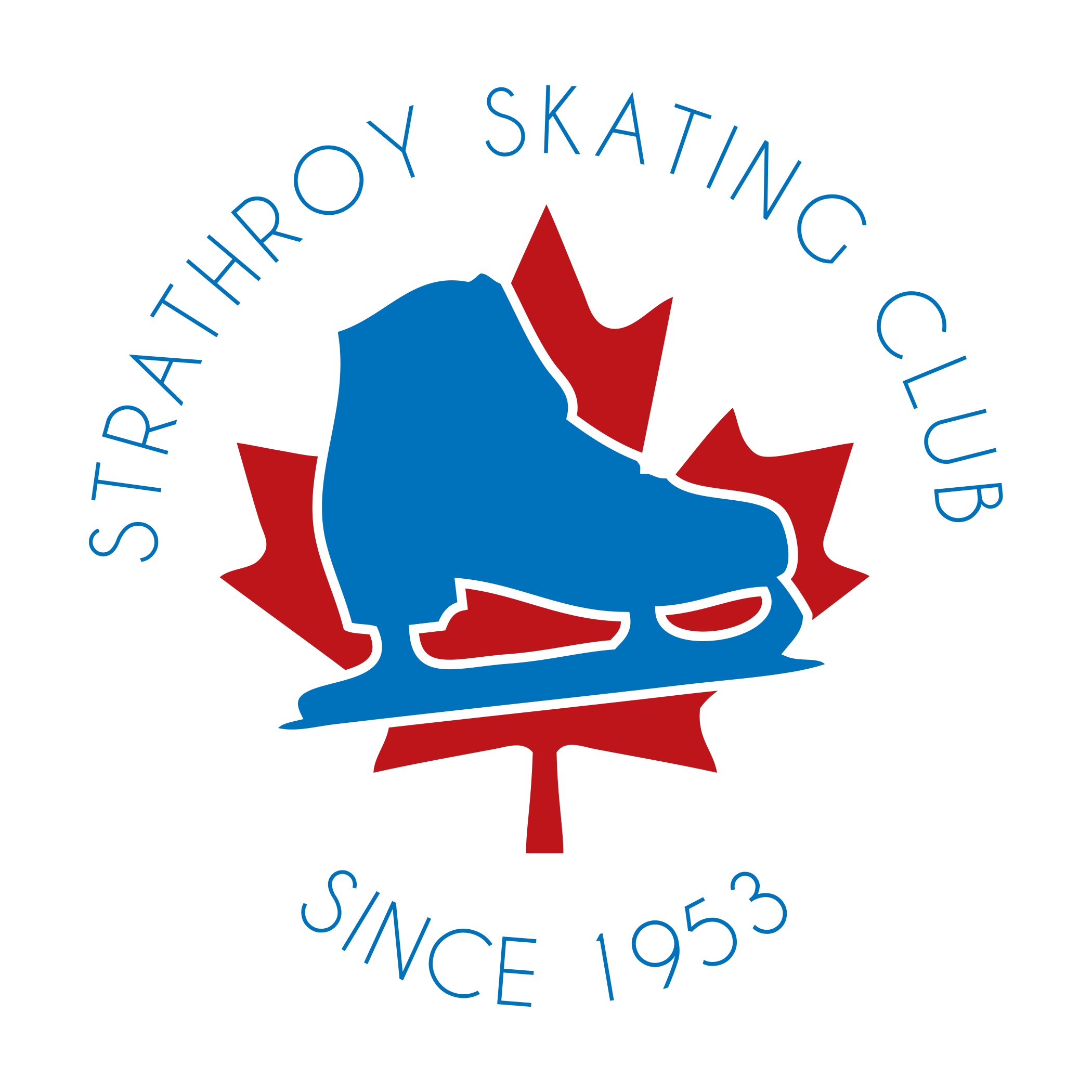 Strathroy Skating Club Logo