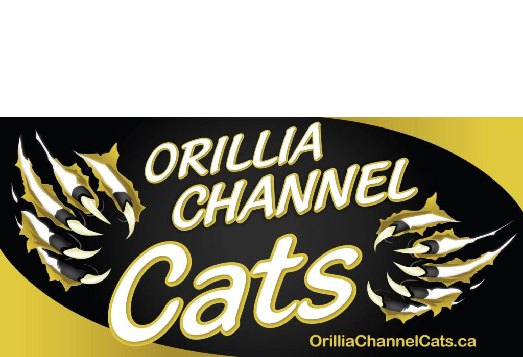 Orillia Channel Cats Swim Club Logo
