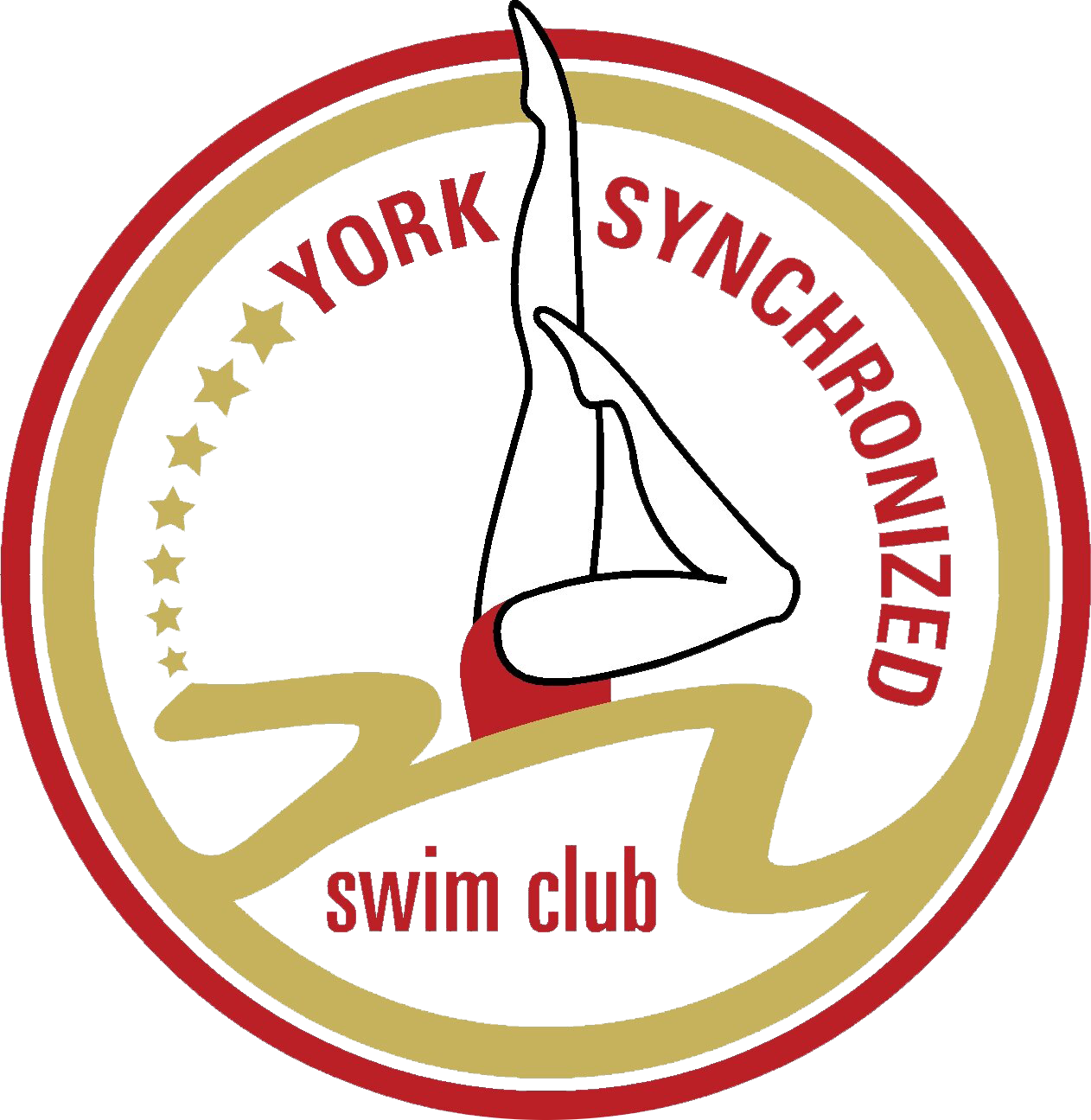 York Artistic Swim Club Logo