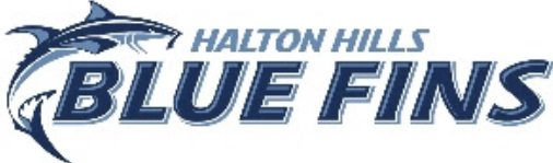 Halton Hills Blue Fins Logo